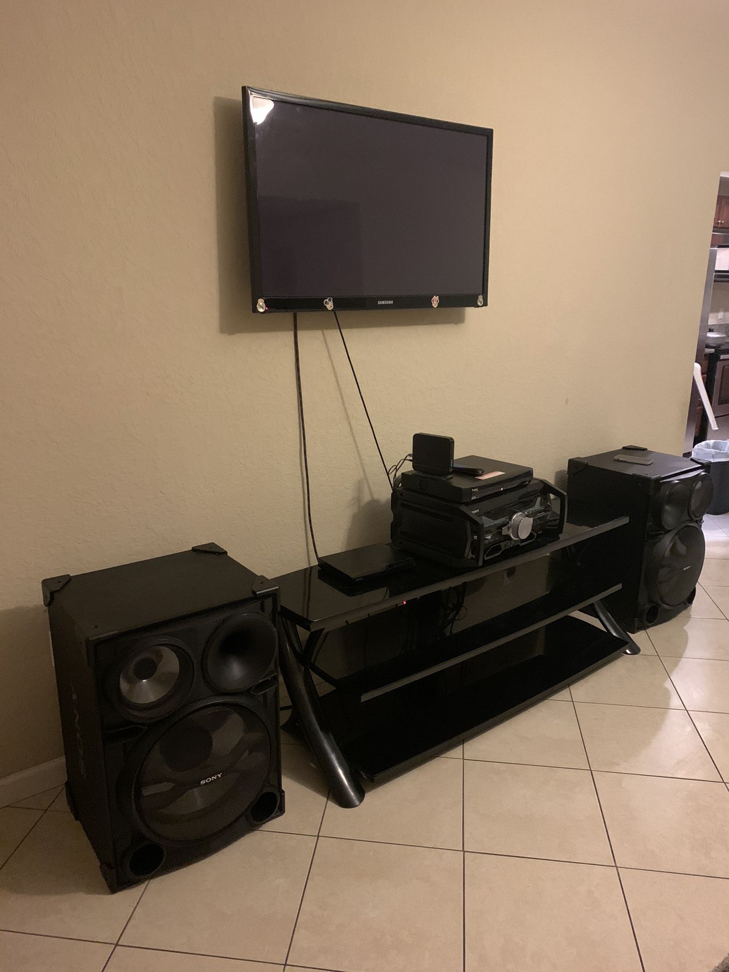 Samsung + Sony Compact Disc Receiver