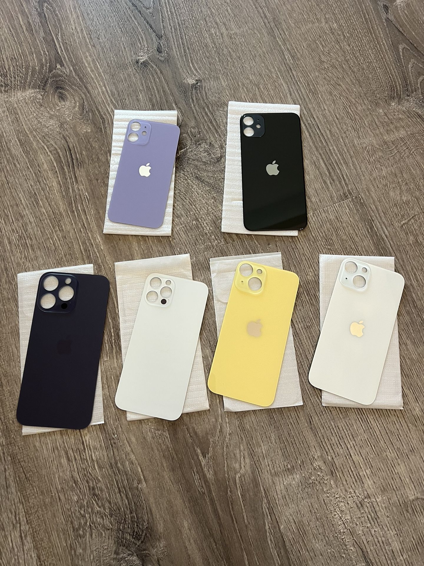 BACK GLASS REPLACEMENT FOR IPHONE (BIG WHOLE)