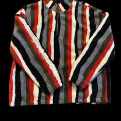 Pleasures Old E Sherpa Quarter Zip Size XXL
