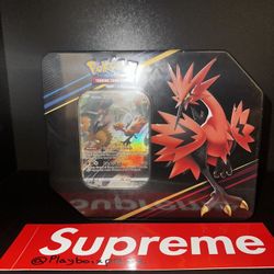 Crown Zenith Tin [Galarian Zapdos]