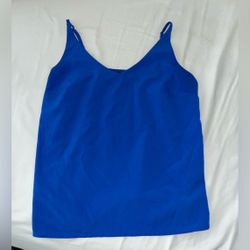 BLUE tank- banana republic