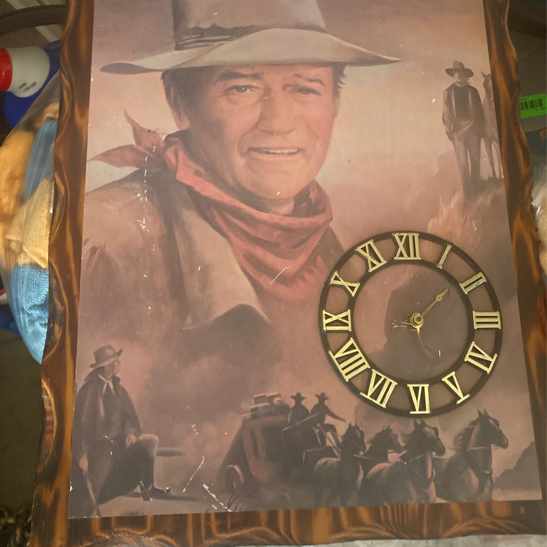 John Wayne Clock