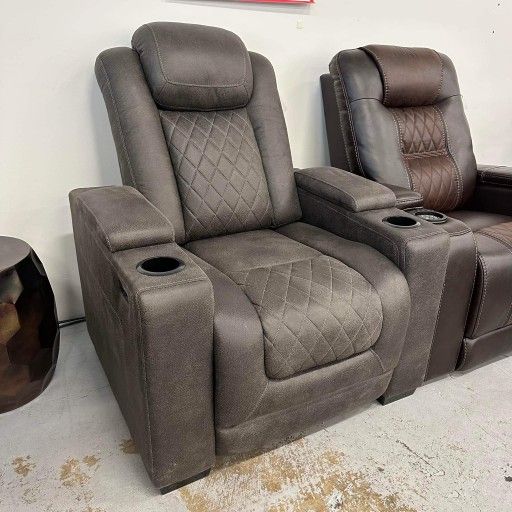 Brand New Ashley Living Room Power Reclining/Adj Headrest Composer