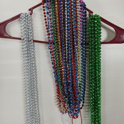 Mardi Gras Bead Necklace