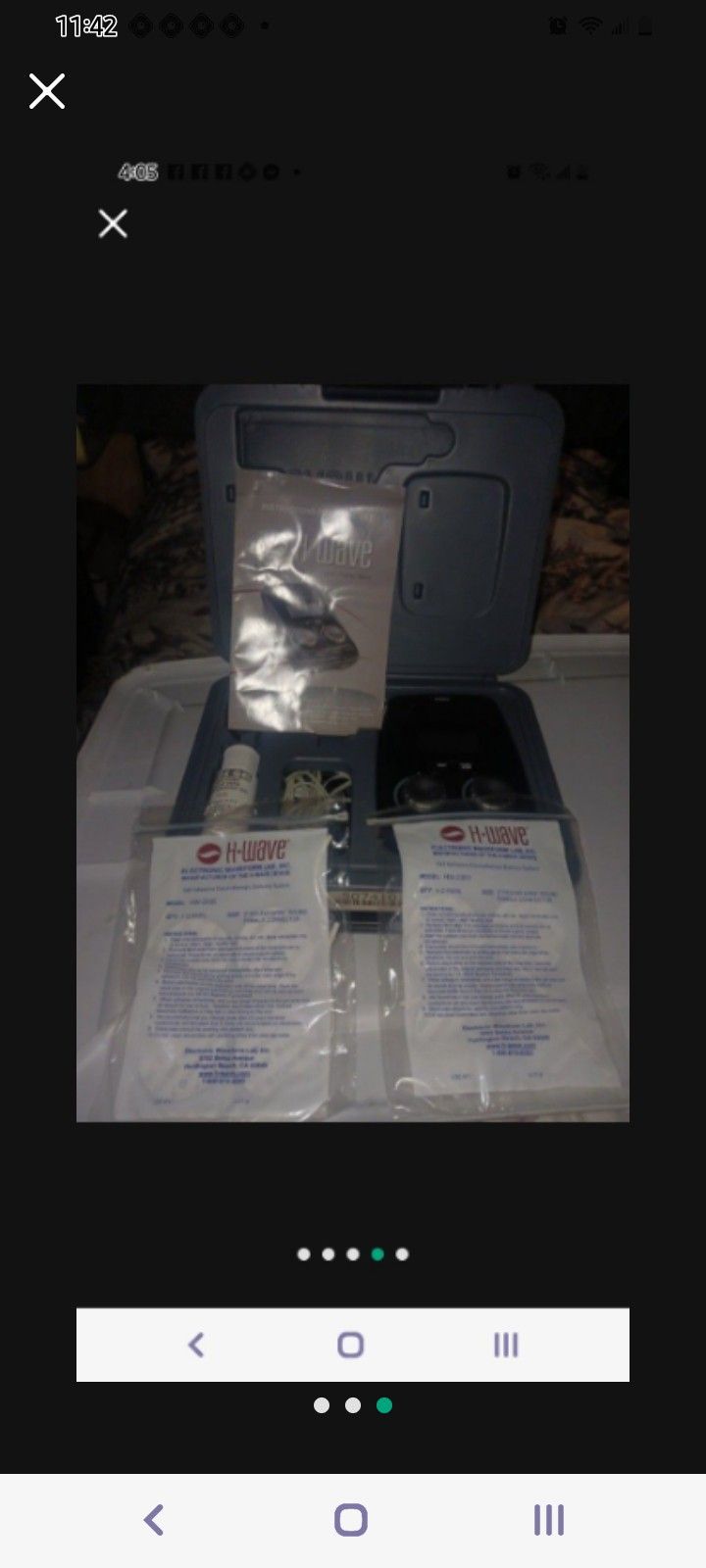 H Wave H2000 Electro Therapeutic Machine