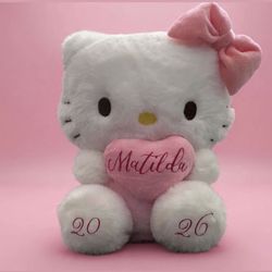 Kawaii Hello Kitty Plush Personalized 
