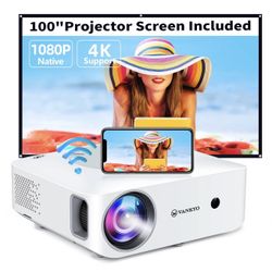 VANKYO Leisure E30T Native 1080P 5G WiFi Projector, Supports 4K & 5G Sync, Full HD LED Projector
