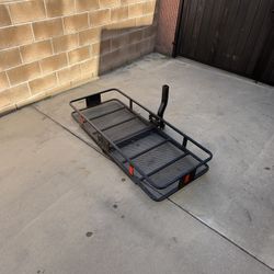 Heavy duty car hitch rack