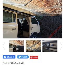 Fiamma awning Rafter LED Westfalia Vanagon Camper Van