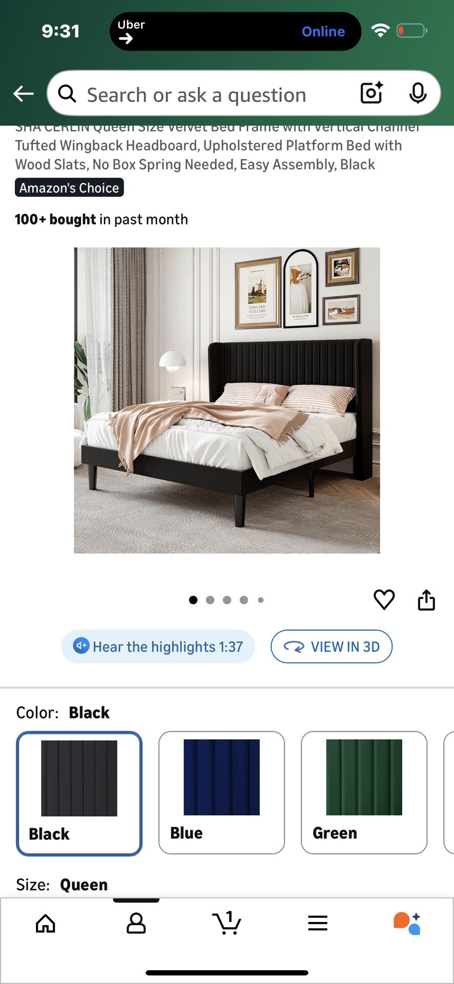 Queen Bed Frame