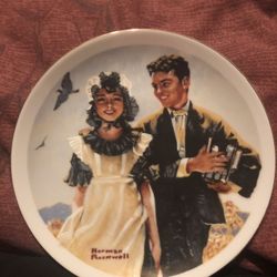 Norman Rockwell Plate