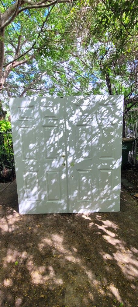 # Puerta Francesa Contra Impacto 73 X79