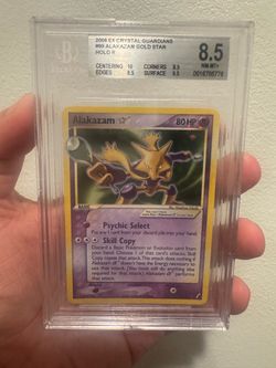 Alakazam Gold star BGS 8.5