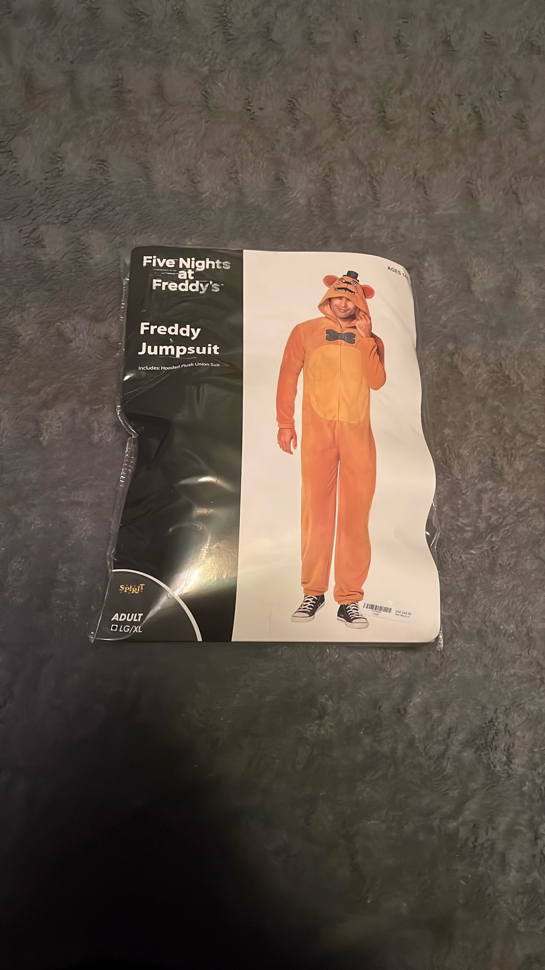 Five Nights At Freddy’s Freddy Jump Suit Adult Xl