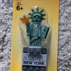 LEGO Magnet Statue of Liberty NY Factory Sealed I LOVE NEW YORK 850497 Retired 