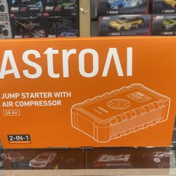 Astro AI Jump Starter With Air Compressor S8 Air