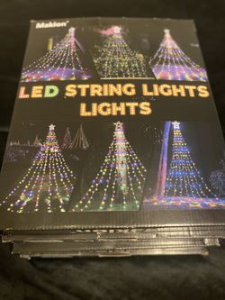 300 LED Christmas Star String Lights