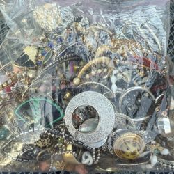 Bag Of Misc Jewelry 