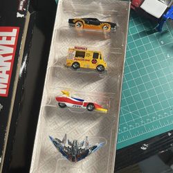 Marvel Hot Wheels Set 