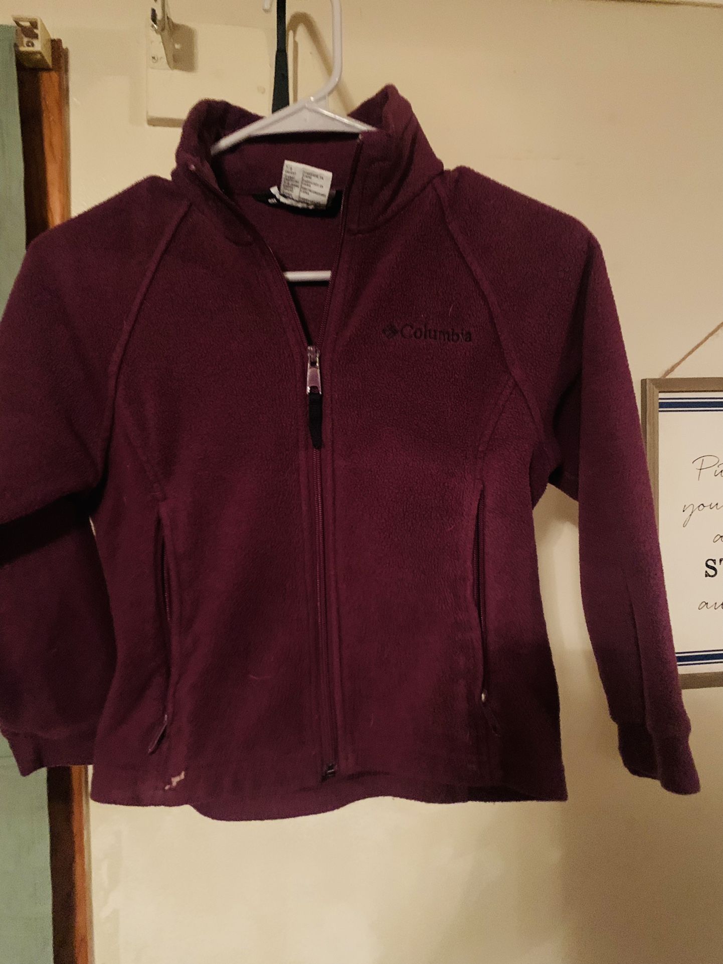 Columbia Kids Purple Zip Up