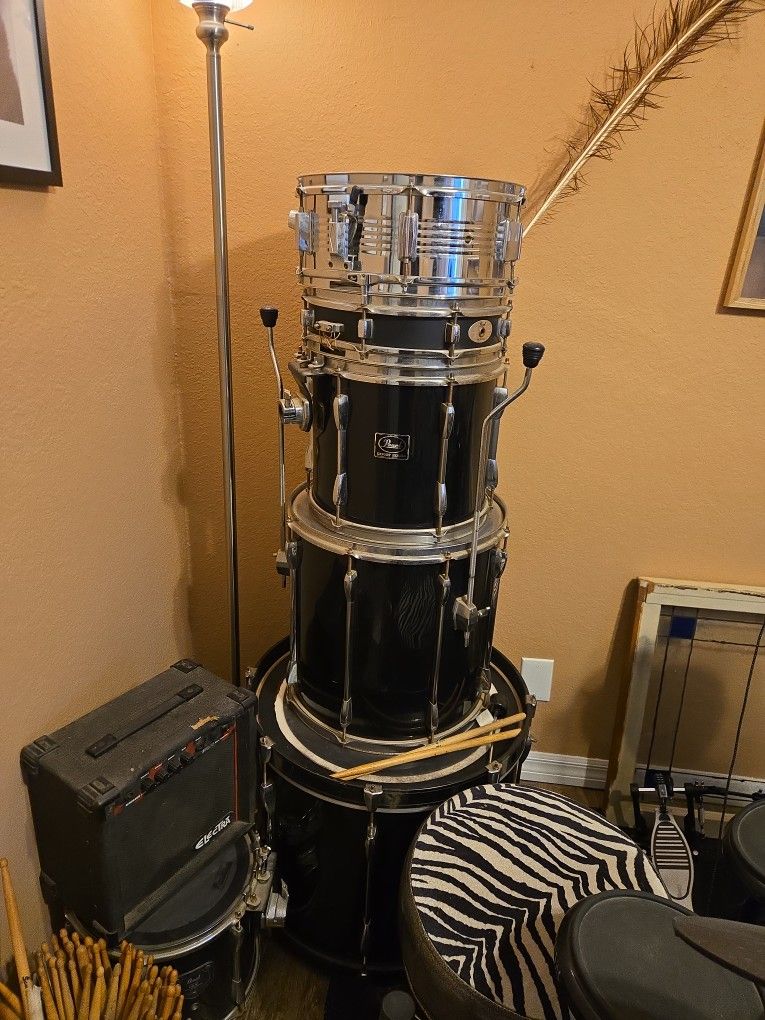 Pearl Export Series Drum Set