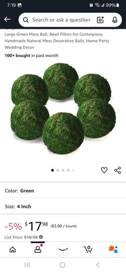 Decorative Moss Balls