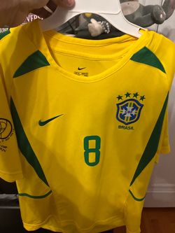 Nike Brazil CBF #8 Soccer Jersey Size M