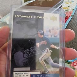 Chipper Jones 1999 Upper Deck Power Corps Insert Baseball Card 