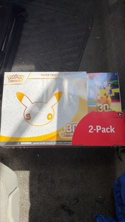 Pokémon TCG 30th Celebrations Elite Trainer Box 2-Pack