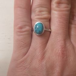 Kingman Turquoise Ring