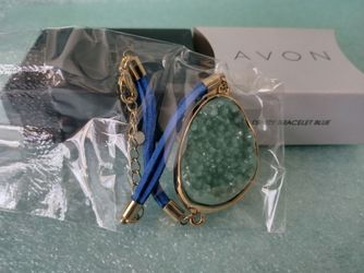 Avon Druzy Bracelet Blue