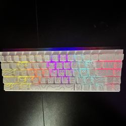 AJAZZ Mini 65% Gaming Mechanical Keyboard Red Switch 68 Key