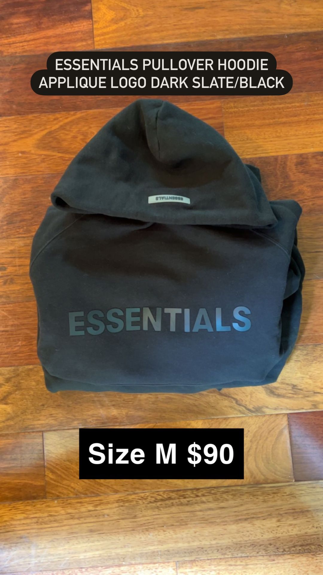 Essentials Hoodie - Black