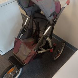 Reebok 3 wheel jogging baby stroller