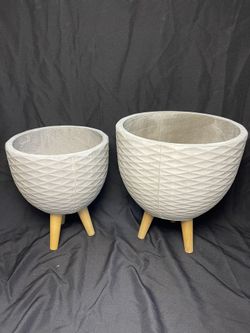 Garden Planters -Pots ($70 set of two.)