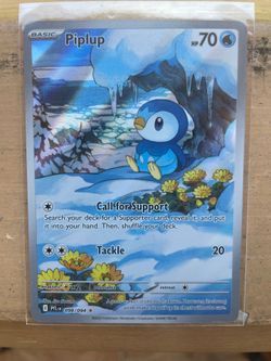 Pokemon - Piplup phantasmal flames MINT