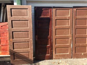 5 panel doors 4- 30/78 1/2” 2- 26/79 1/2” $30 each