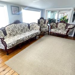 French Colonial Style Living Room Set