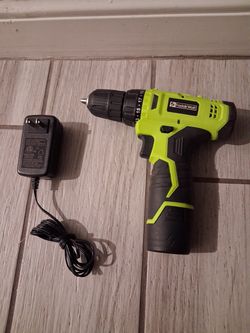 New 12 volt drill
