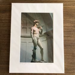 NEW Original Photograph of Michelangelo David Statue by Pamela Fall