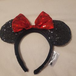 Minnie Mouse Sequin Ears