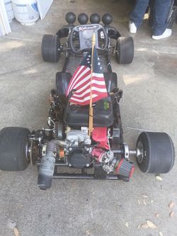 Custom built go kart for adults