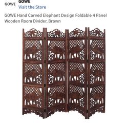 Wooden Wood Divider 