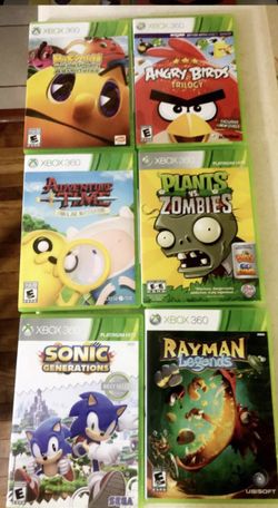 Xbox 360 games Pac-Man sonic