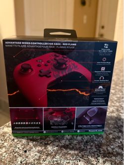 Red Xbox controller