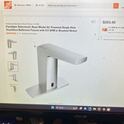 American Standard Paradigm Ac Powered Faucet