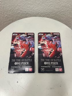 One Piece The Time of Battle Sleeved Booster Pack The Time of Battle OP16