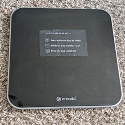 OMADA BODYTRACE DIGITAL SCALE - MODEL BT005 - WIRELESS SMART WEIGHT SCALE