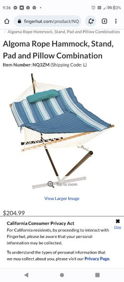 Hammock Stand And Hammock