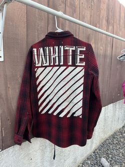 Authentic Off-White Flannel Size S